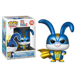 Funko Pop! Movies: Secret Life Of Pets 2 - Snowball (Superhero Suit)