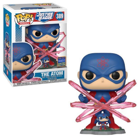 Funko Pop! Heroes: Justice League - The Atom (Wonder Con Shared Sticker)
