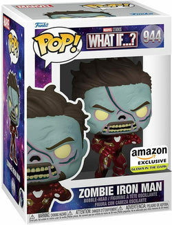 Funko Pop! Marvel: What If? Zombie Iron Man (Amazon) (GITD)