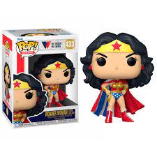 Funko Pop! Heroes: Wonder Woman 80th Anniversary - Wonder Woman Classic With Cape