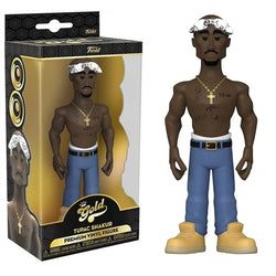 Funko: Tupac Shakur Gold 5-Inch Premium Vinyl Figure