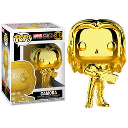 Funko Pop! Marvel: Marvel Studios The First Ten Years - Gamora (Gold Chrome)