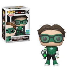 Funko Pop Television: Big Bang Theory - Leonard Hofstadter as Green Lantern (Walmart) (2019 Summer Convention)
