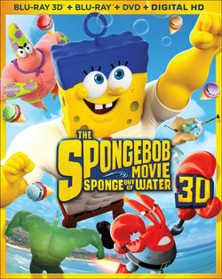 Spongebob Movie: Sponge Out of Water [Blu-ray 3D/Blu-ray/DVD]
