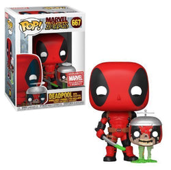 Funko Pop Marvel: Marvel Zombie - Deadpool with Headpool