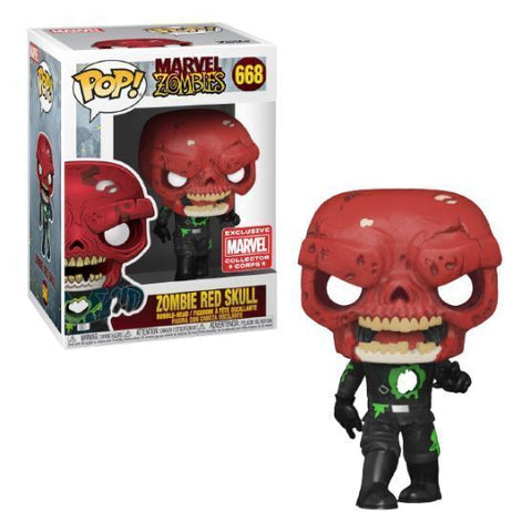 Funko Pop Marvel: Marvel Zombie - Zombie Red Skull