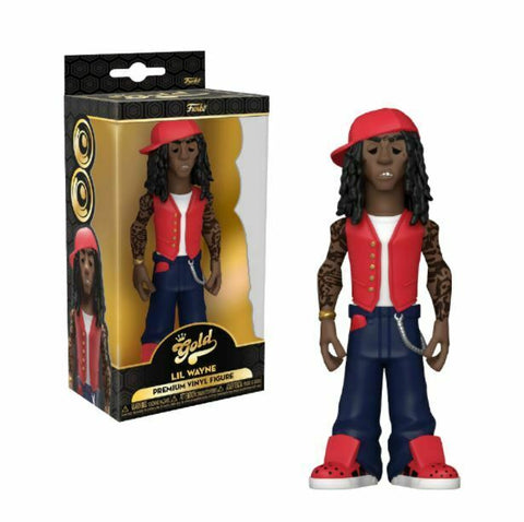 Funko: Lil Wayne Gold 5-Inch Premium Vinyl Figure