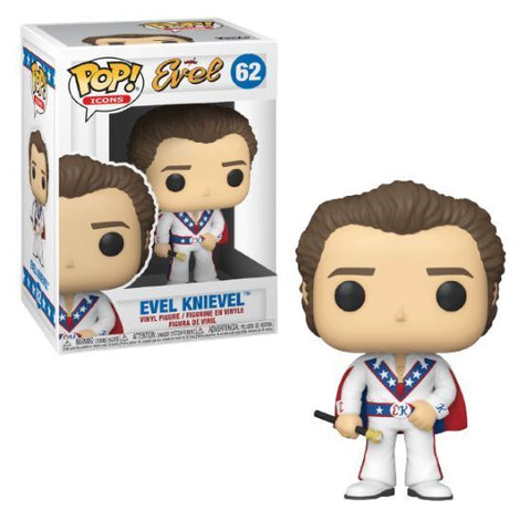 Funko Pop! Icons: Evel Knievel With Cape