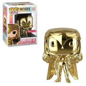 Funko Pop! Heroes: WW84 Wonder Woman - Wonder Woman Golden Armor (Gold Chrome) (Target)