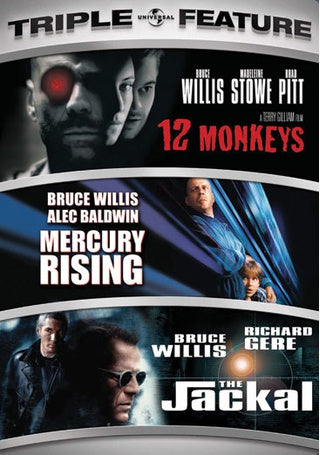 12 Monkeys/Mercury Rising/The Jackal