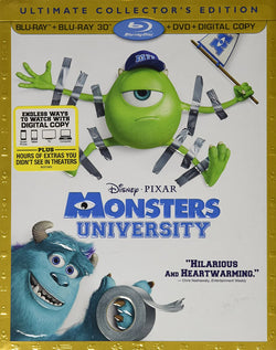 Monsters University (Ultimate Collector's Edition) [Blu-ray 3D/Blu-ray/DVD]