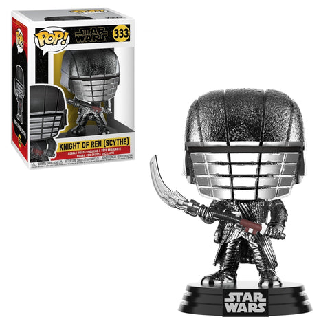 Funko Pop! Star Wars: The Rise Of Skywalker - Knight Of Ren (Scythe) (Hematite Chrome)