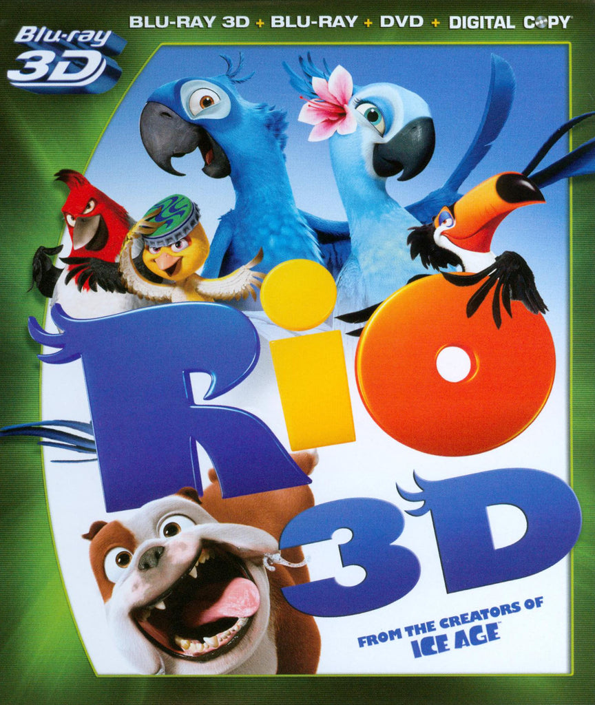Rio 2 Blu Ray Cover