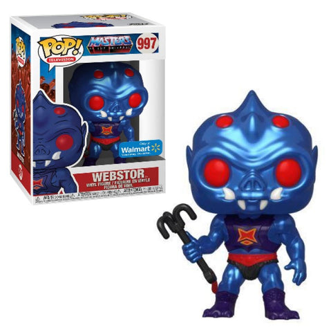 Funko Pop! Television: Masters Of The Universe - Webstor (Metallic) (Walmart)