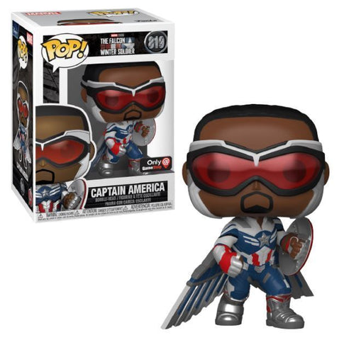 Funko Pop! Marvel: Falcon And The Winter Soldier: Captain America (Gamestop)