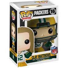 Funko Pop! Football NFL: Green Bay Packers - Clay Matthews