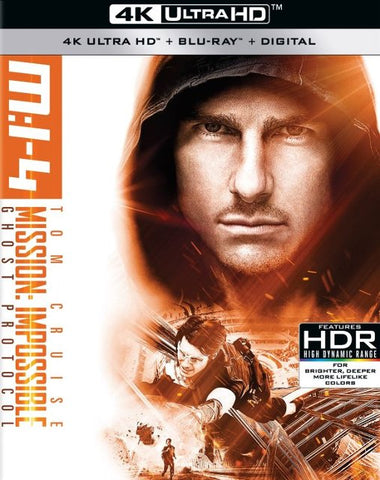 Mission Impossible Ghost Protocol 4K [4K Ultra HB Blu-ray/Blu-ray]