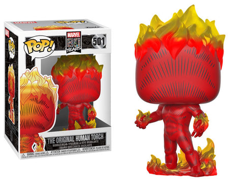Funko Pop! Marvel: Marvel 80 Years - The Original Human Torch (First Appearance)